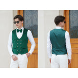 Men's Paisley Jacquard Tuxedo One Button Shawl Lapel 3 Piece Suit
