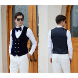 Men's Paisley Jacquard Tuxedo One Button Shawl Lapel 3 Piece Suit